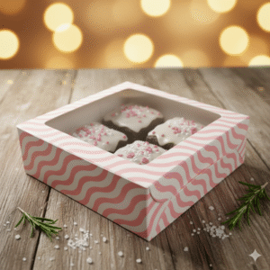 Brownie & Chocolate Box - 6x6x2